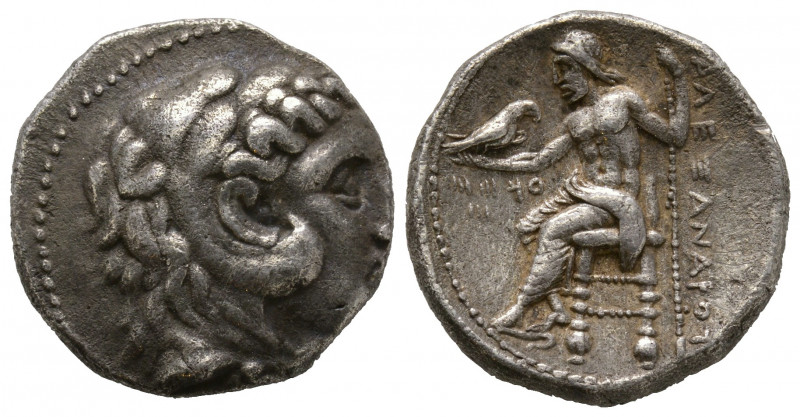 Macedonia, Alexandre III le Grand (336-323) BC. Tetradrachm, AG 16,84 g., 25,3 m...