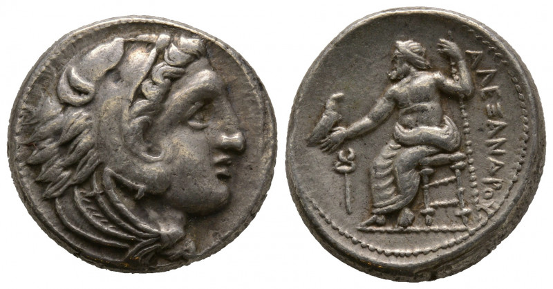 Macedonia,Alexandre III le Grand (336-323) BC. Tetradrachm, AG 17,29 g., 26,5 mm...