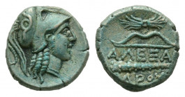 Macedonia, Demetrio Poliorcetes 254-210 avant J.C., Diobole, AE 1.21 g. TTB