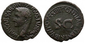 Tiberius (14-37), Roma, As AE 10,55 gr., 28 mm, RIC 45 TTB