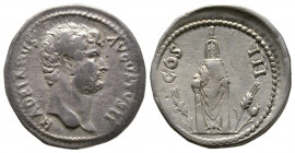 Hadrianus 117-138, Cistophore, 129-132 AG 10,51 g., 27,6 mm, C. 279 TTB