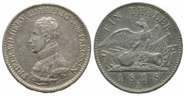 Prussia. Friedrich Wilhelm III Taler 1818-A Berlin mint, AG Ref : KM396. TTB+