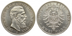 Prussia, Friedrich III (1888), 2 Marks 1888 A, AG 11,14 g., SUP - FDC