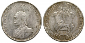 GERMAN EAST AFRICA
1 Rupia. 1892, AG 11.93 g. Ref : KM#2 Superbe