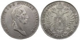 Franz II.(I.) 1792-1835, Taler 1829 A, Wien, AG 28 g. Ref : Herinek 347 TTB/SUP