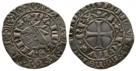 Dauphiné, Charles V (1364-1380), 1 Gros d'Argent, AG 2,62 g., 24,6 mm