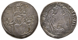 Italie, Pisa, Grosso da 2 Soldi, 1275-1284, MIR 397, AG 3,06 g., 22,7 mm TTB