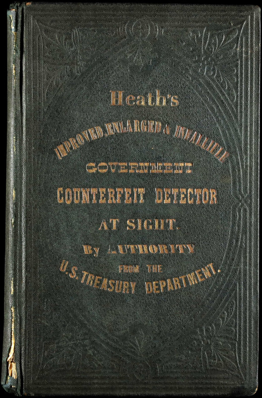 Heath's Pocket Detector - 1866 Second Edition. Very Good.
Spine wear, cover wea...