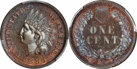 1886 Indian Cent. Type I Obverse. Proof-64 BN (PCGS).
PCGS# 2345. NGC ID: 272Z.