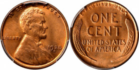 1928-D Lincoln Cent. MS-64 RD (PCGS).
PCGS# 2590. NGC ID: 22CS.