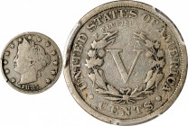 1885 Liberty Head Nickel. VG-8 (PCGS).
PCGS# 3846. NGC ID: 2773.