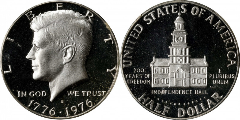 1976-S Kennedy Half Dollar. Silver Clad. David Hall Signature, Have Fun With You...