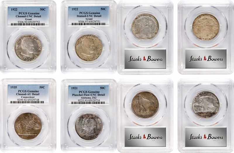 Lot of (4) Commemorative Silver Half Dollars. (PCGS).
Included are: 1921 Alabam...