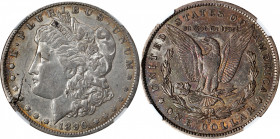 1896-O Morgan Silver Dollar--Obverse Lamination--AU-55 (NGC).