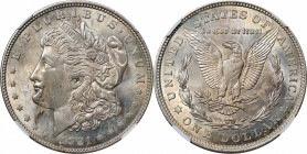 1921 Morgan Silver Dollar--Obverse Lamination--MS-64 (NGC).