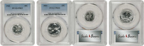 Lot of (2) Gem Proof 1941 Silver Coins. (PCGS).
Included are: Mercury dime, Proof-65; and Washington quarter, Proof-66.