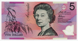 Australia 5 Dollars 1995 (ND)
P# 51a, N# 202731; # AA 95004853; UNC