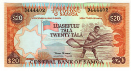 Samoa 20 Tala 2002
P# 35a, N# 216174; # D444402; UNC