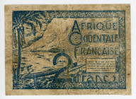 French West Africa 2 Francs 1944 (ND)
P# 35, N# 268371; F