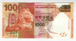 Hong Kong 1000 Dollars 2013
P# 216c, N# 231368; # EJ04547; UNC
