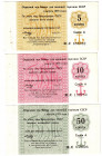 Russia - USSR Foreign Exchange 5-10-50 Kopeks 1978
P# FX120-122, # 656082; # 132750; # 849006; UNC/UNC-