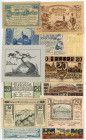 Austria Lot of 50 Notgelds 1920 th
Various States, Denominations, Dates & Motives, VF-UNC