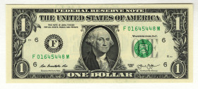 United States 1 Dollar 2013
P# 515a, # D78135836D; UNC