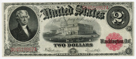 United States 2 Dollars 1917
P# 530, # A09654235*; UNC