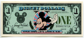 United States Disney 1 Dollar 1988
P# M79a, N# 272490; # C10102438C; Military Payment Certificate; UNC