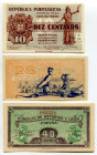 Europe Lot of 3 Banknotes 1917 - 1936
Various Coutries, Dates & Denominations; UNC