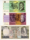 World Lot of 6 Banknotes 1960 - 1992
Various Countries, Dates & Denominations; UNC