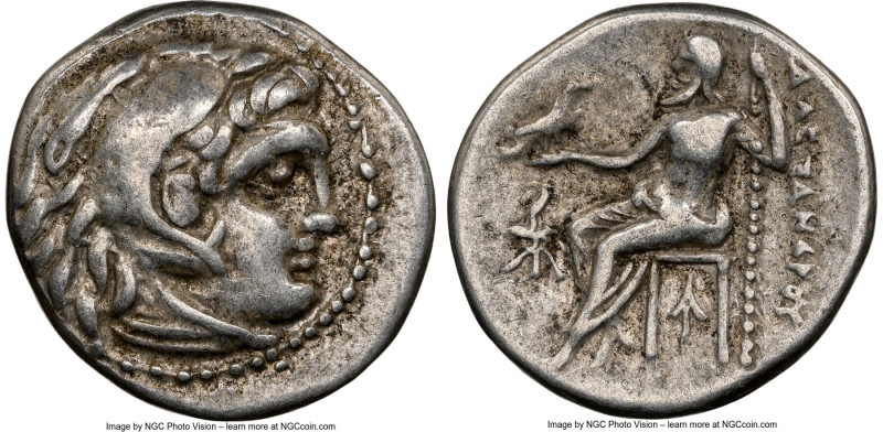 MACEDONIAN KINGDOM. Alexander III the Great (336-323 BC). AR drachm (17mm, 12h)....