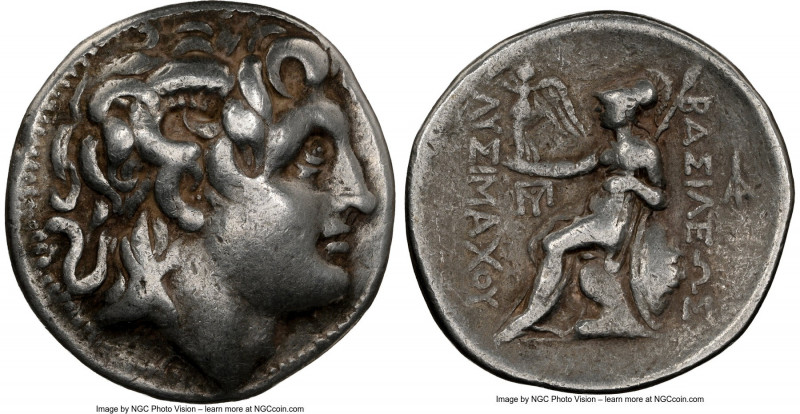 THRACIAN KINGDOM. Lysimachus (305-281 BC). AR tetradrachm (30mm, 16.76 gm, 4h). ...