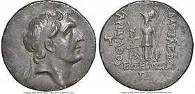 CAPPADOCIAN KINGDOM. Ariarathes V (ca. 163-130 BC). AR drachm (19mm, 11h). NGC Choice XF. Eusebeia under Mount Argaeus, dated Year 33 (130/29 BC). Dia...