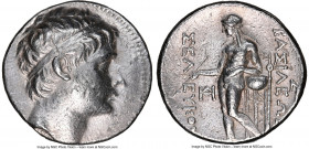 SELEUCID KINGDOM. Seleucus II Callinicus (246-225 BC). AR tetradrachm (26mm, 17.14 gm, 12h). NGC Choice XF 4/5 - 3/5, Fine Style, brushed. Antioch on ...