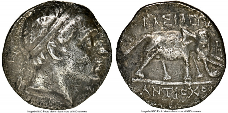 SELEUCID KINGDOM. Antiochus III the Great (222-187 BC). AR drachm (17mm, 3.77 gm...
