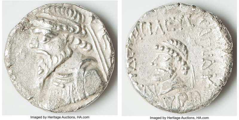 ELYMAIS KINGDOM. Kamnaskires V (ca. 54-32 BC). BI tetradrachm (25mm, 15.82 gm, 1...