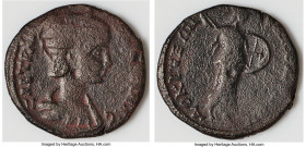 PHRYGIA. Docimium. Tranquillina (AD 241-244). AE (27mm, 7.73 gm, 6h). About VF. CAB TPANKYΛΛЄINA C, diademed and draped bust of Tranquillina right, we...