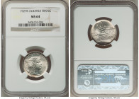 Zog I Frang Ar 1927-R MS64 NGC, Rome mint, KM6. Excellent style, satin surfaces enhanced with mint bloom. 

HID09801242017

© 2022 Heritage Auctions |...