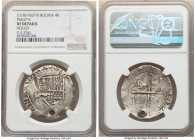 Philip II Cob 4 Reales ND (1578-1595) P-B XF Details (Holed) NGC, Potosi mint, KM4.2. 13.32gm. 

HID09801242017

© 2022 Heritage Auctions | All Rights...