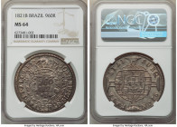 João VI 960 Reis 1821-B MS64 NGC, Bahia mint, KM326.2. Old cabinet toning. 

HID09801242017

© 2022 Heritage Auctions | All Rights Reserved