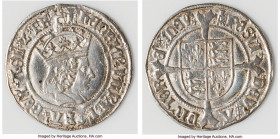 Henry VIII (1509-1547) Groat ND (1509-1526) VF (Cleaned), London mint, First Coinage, Castle mm, S-2316. 26.4mm. 3.13gm. Includes CNG sale tag (Sale X...