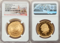 Elizabeth II gold Proof "King Henry VII" 100 Pounds (1 oz) 2022 PR70 Ultra Cameo NGC, KM-Unl. Mintage: 610. British Monarchs series. First releases. S...