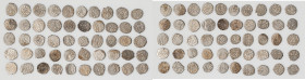 Ottoman Empire. Bayazid II (AH 886-918 / AD 1481-1512) 50-Piece Lot of Uncertified Akces VF, A-1312. Average size 10.5mm. Average weight 0.74gm. Sold ...