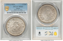 Meiji Yen Year 26 (1893) MS61 PCGS, Osaka mint, KM-YA25.3, JNDA 01-10A. 

HID09801242017

© 2022 Heritage Auctions | All Rights Reserved