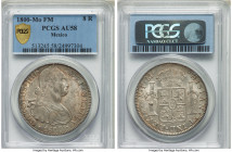 Charles IV 8 Reales 1800 Mo-FM AU58 PCGS, Mexico City mint, KM109. Toned in earthen shades over lustrous fields. 

HID09801242017

© 2022 Heritage Auc...
