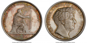 "Adolf Fredrik Lindblad" silver Specimen Medal 1878-Dated (1880) SP63 PCGS, Niggl-1094. A beautiful medal with flashy fields. 

HID09801242017

© 2022...