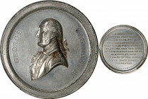 Undated (ca. 1864) Washington's Letter to Hamilton Medal. By John Adams Bolen. Musante GW-675, Baker-257B, Musante JAB-11. White Metal. MS-62 (PCGS)....