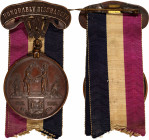 Union. West Virginia 13th Infantry Volunteers. State of West Virginia Honorably Discharged Medal. Copper. Presented to First Lieutenant Edward B. St. ...