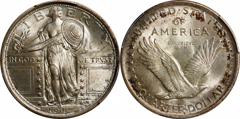 1917 Standing Liberty Quarter. Type I. MS-66 FH (PCGS).
The quintessential type...